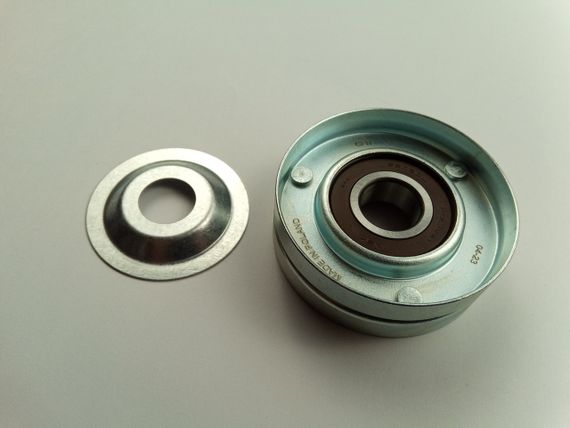 Ролик ременя генератора натяжний Hyundai/KIA CRDi, CAFFARO (500024) метал. (25281-2A000) | Зображення 1
