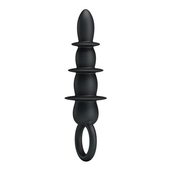 Анальний стимулятор BLACK PRETTY LOVE BI-014539 Sex Aura | Зображення 2