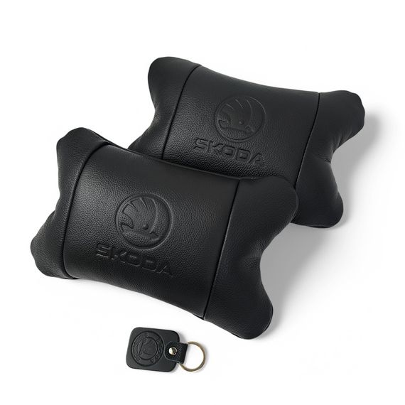 Подушка для водія для авто Skoda, Сувенірні автомобільні подушки, Дорожня подушка під голову ZR-91 | Зображення 4