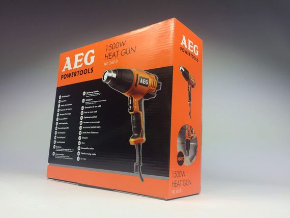 Фен технічний AEG HG560D (1500 Вт, 300/560 ºC, 400/450 л/хв) | Зображення 4