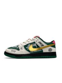 Кросівки чоловічі SB Dunk Low x Stussy 572 Green Beig , В'єтнам 44 28.0 см
