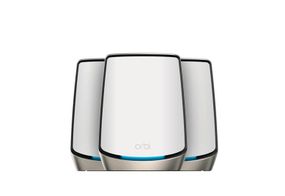 Система WiFi-Mesh NETGEAR Orbi RBK863S AX6000, 3мод, білий (RBK863S-100EUS)