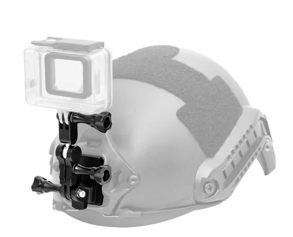 Универсальный адаптер NVG на шлем, металлическое крепление с шарниром для экшн-камер | Зображення 7