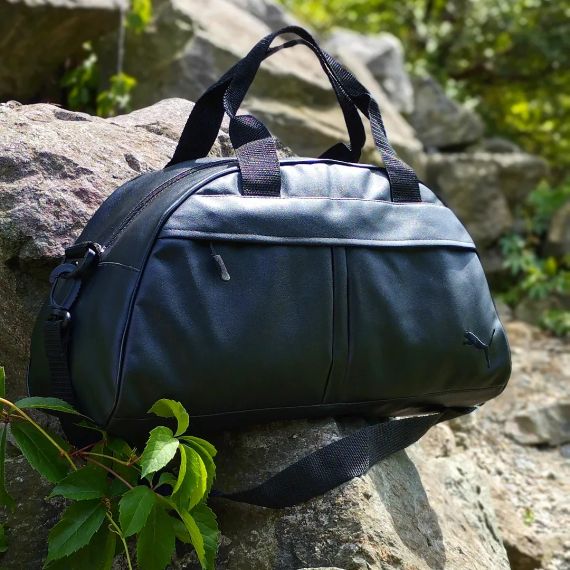 Спортивна шкіряна сумка, сумка для тренувань, дорожна сумка,сумка через плече | Зображення 3