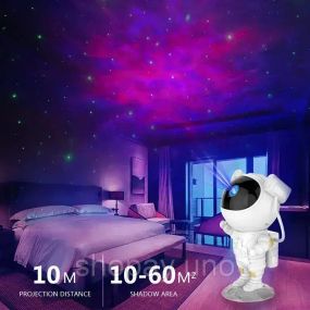Нічник LED зоряне небо Astronaut (з пультом)‌