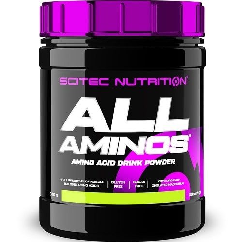 Амінокомплекс для спорту Scitec Nutrition All Aminos 340 g /20 servings/ Mango
