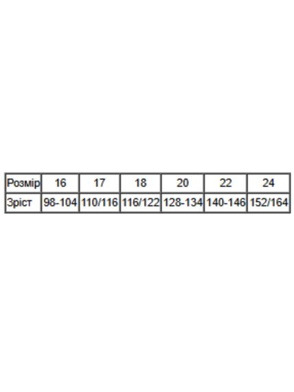 Колготки для дівчинки (демісезон) Носи своє 140 Графітовий (p-15339-215530) | Зображення 1