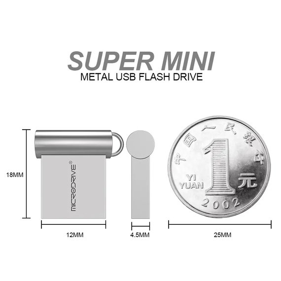 Флеш пам'ять USB SV MicroDrive Сірий, 16 GB | Зображення 2