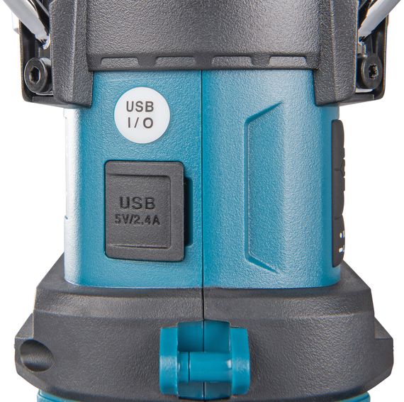 Радіоприймач з ліхтарем акумуляторний Makita MR010GZ (XGT, Bluetooth, USB, 3 Вт, 310 Лм, без акумуляторів та зарядного пристрою) | Зображення 6