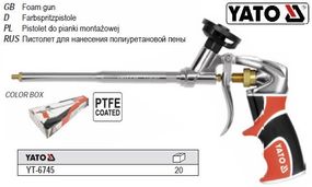 Пістолет для монтажної піни YT-6745
