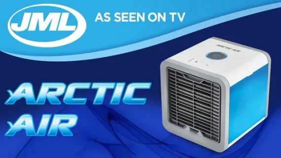 Портативний кондиціонер 4в1 Rovus Arctic Air з підсвічуванням / Міні-кондиціонер | Зображення 3