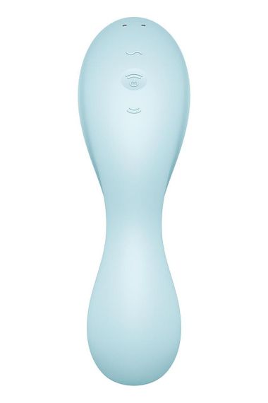 Вакуумный смарт-стимулятор с вибрацией Satisfyer Curvy Trinity 5 (Blue) (мятая упаковка!!!) sexstyle | Зображення 6
