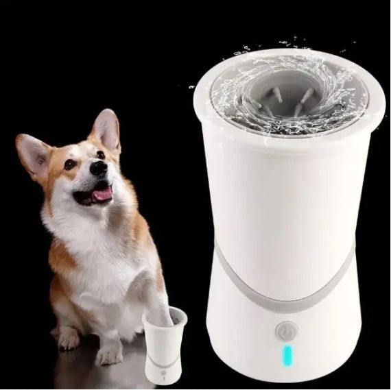 Лапомойка Pet Foot Wash 827-6 Автоматический очиститель собачьих лап с юсб USB | Зображення 2