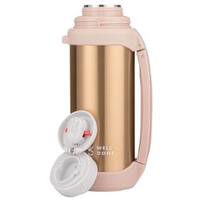 Термос вакуумный 1 л Well Done WD-7031D. YP-501 Цвет: коричневый