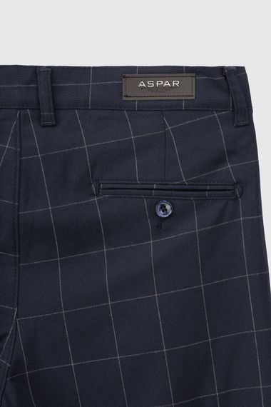 Штани з візерунком чоловічі Blackwan 07022024 XL Темно-синій shop (2000990625748) | Зображення 9