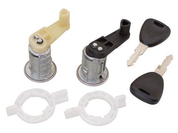 Renault Megane I (95-02) личинки замка 2 шт комплект, Рено Меган 1 | Зображення 1