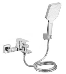 Змішувач для ванни Lidz Orion 006 Chrome з душовим гарнітуром LDORI006CRM48093
