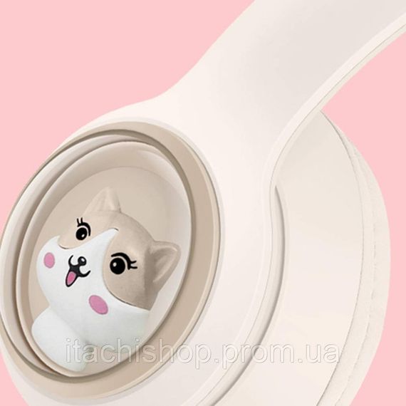 Музыкальные наушники-вкладыши с поддержкой Лиса AKZ-02 с ушками Bluetooth 5,3 EDR 2,402-2,480 ГГц | Зображення 4