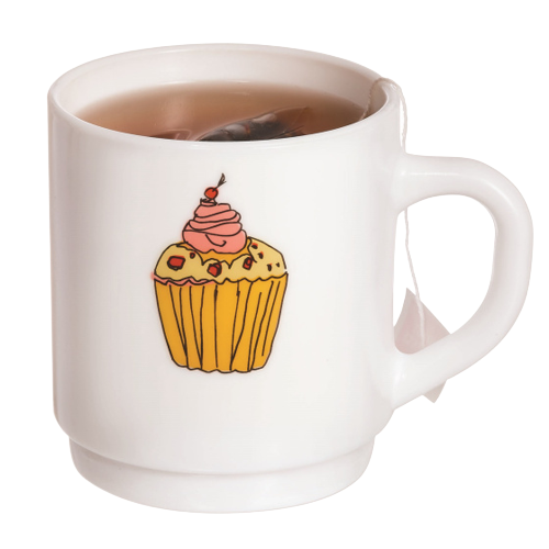 Чашка Pop Gourmandise Cupcake 290мл Q5180 Luminarc