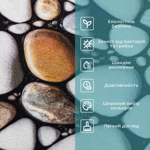 Вологопоглинальний килимок 40х60х3мм SW-00002551 | Зображення 3