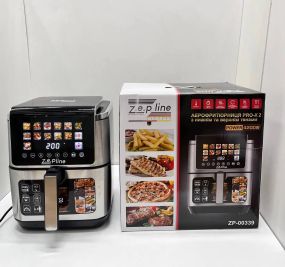 Фритюрниця 13 л із двома тенами 4200 Вт. Zepline ZP-00339 на 14 програм