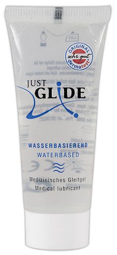 Лубрикант Just Glide Waterbased на водной основе, 20 мл sexstyle