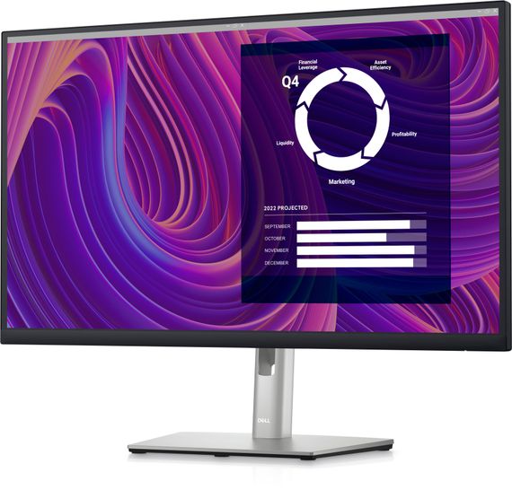 Монітор Dell  LCD 27' P2723D HDMI, DP, USB, IPS, 2560x1440, 99%sRGB, Pivot (210-BDDX) | Зображення 2