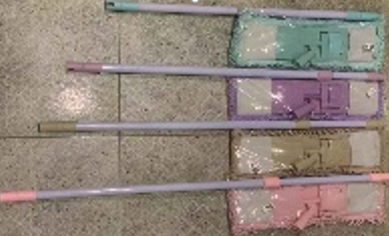 Швабра телескопічна мікрофібра-локшина 42*13см 80-125см 9011 Феникс