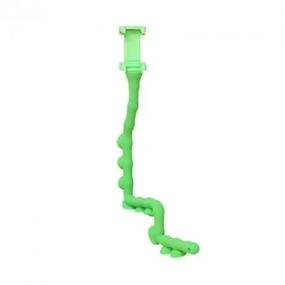 Гнучкий тримач для телефону з універсальними присосками Cute Worm Lazy Holder. Колір: зелений MZ-18