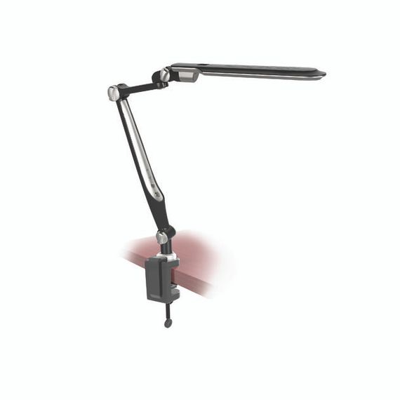 Настільна лампа The Light 10w 600Lm 3000K/4500К/6000K чорна на струбцині TL50085