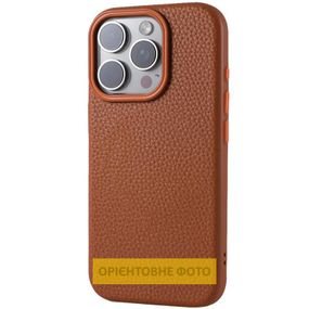Чохол Syndee with MagSafe для Apple iPhone 13 (6.1") Golden Brown