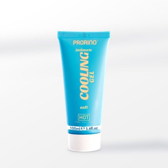 Лубрикант HOT PRORINO Cooling Gel з ефектом охолодження, 100 мл | Зображення 1
