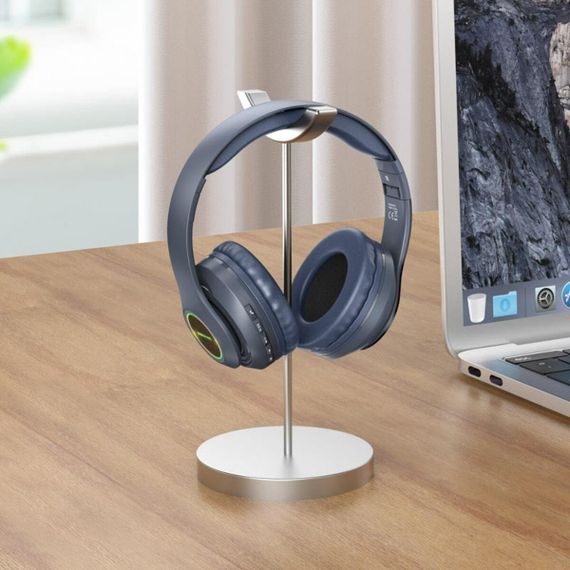 Беспроводные наушники BOROFONE BO17 wireless headphones Dark Blue | Зображення 1