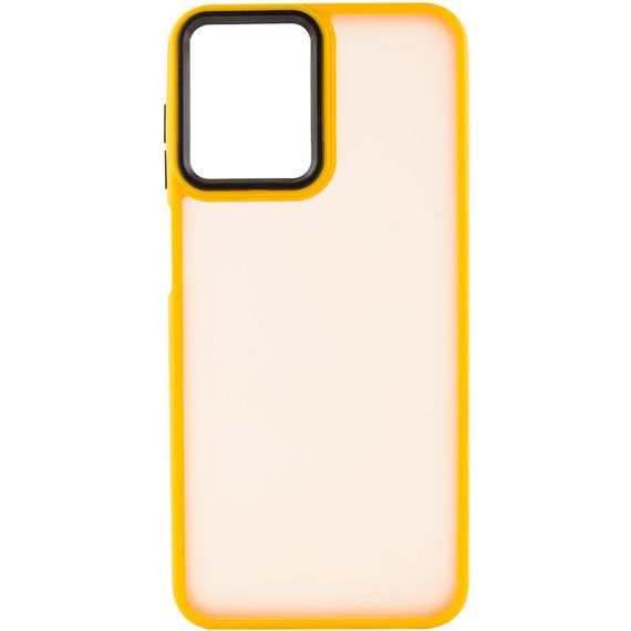 Чохол TPU+PC Lyon Frosted для Motorola Moto G23 Orange | Зображення 1