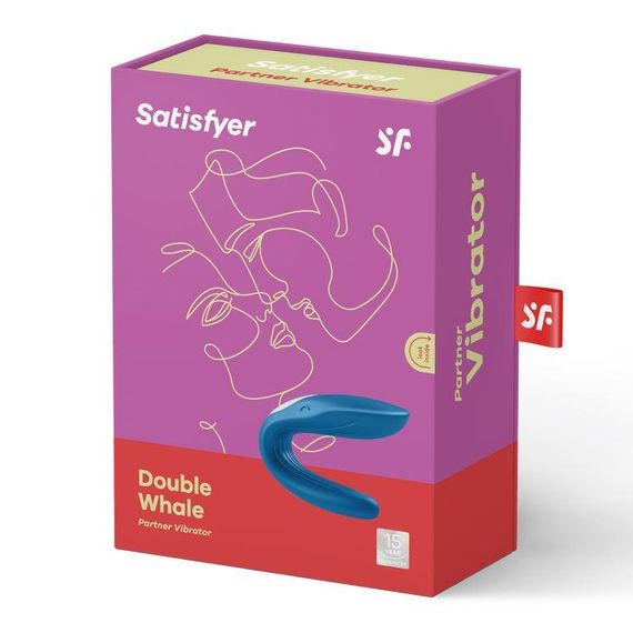 Вибратор для пар - Satisfyer Double Whale sexstyle | Зображення 4