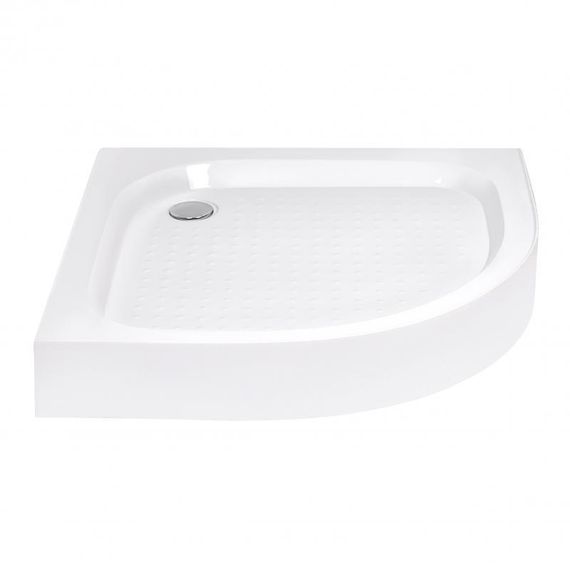 Душова кабіна Lidz Latwa SC90x90.SAT.LOW.GR, скло тон. 4 мм + Lidz Душовий піддон KAPIELKA ST90x90x14 | Зображення 8