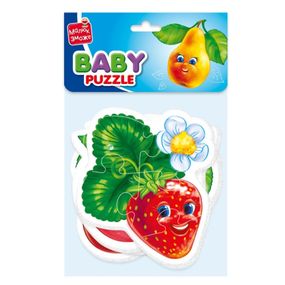 Детские беби пазлы "Фрукты" VT1106-77 на укр. языке
