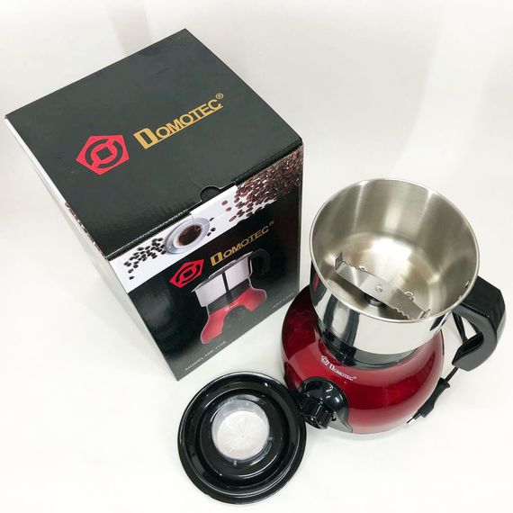 Електрична кавомолка Domotec MS-1108 600 мл 250 Вт, кавомолка електрична для турки, роторна кавомолка | Зображення 7