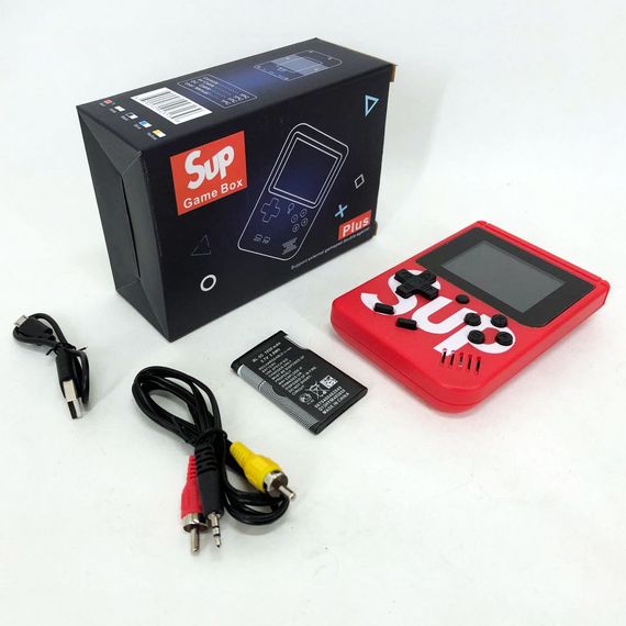 Приставка консоль для дітей Sup Game Box 500 игр, Дитячі ігрові приставки, Ігрова консоль ZP-952 для хлопчика | Зображення 7