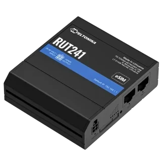 Teltonika RUT241 з 4G LTE, Wi-Fi, eSIM Промисловий стільниковий маршрутизатор | Зображення 2