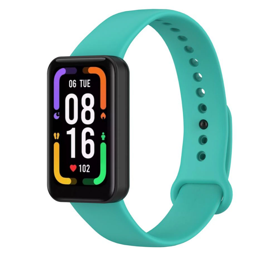 Силіконовий ремінець Primo для фітнес браслета Xiaomi Redmi Smart Band Pro (M2101B1 / BHR5501GL) - Teal | Зображення 2