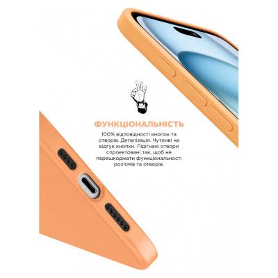 Чехол для мобильного телефона Armorstandart ICON2 MagSafe Apple iPhone 15 Orange Sorbet (ARM72734) | Зображення 3