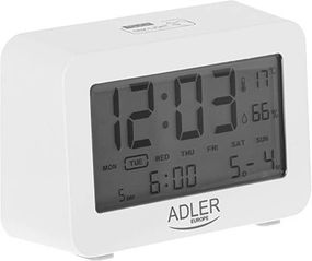 Термогігрометр Adler AD 1196 white 15х17х23 см білий
