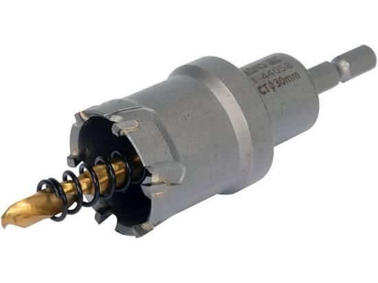 Свердло коронка по металу TCT 30x103 мм хвостовик 1/4 YATO YT-44058