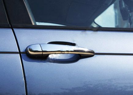 Накладки на ручки (4 шт, нерж) для BMW 3 серія E-90/91/92/93 2005-2011рр