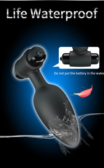 Анальний стимулятор з вібрацією Mr. Play - Super Power Vibrating Anal Plug, BI-040107-MR Sex Aura | Зображення 6