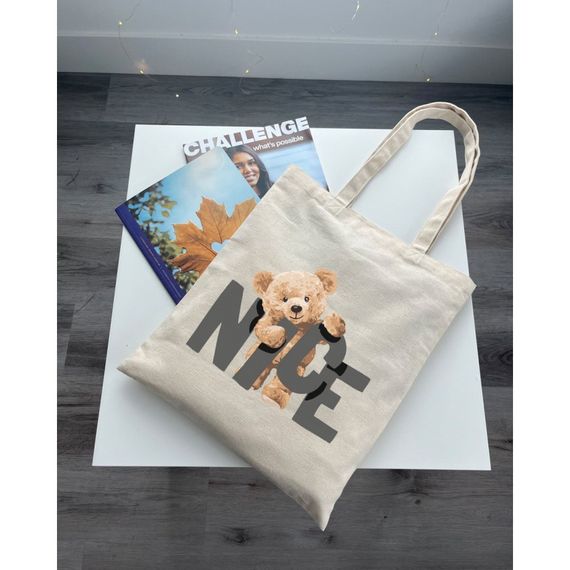 Екошопер Букопт BK4054 Nice Teddy Bear бежевий | Зображення 7