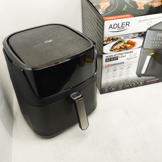 Мультипіч з автовідключенням ADLER AD 6317 5.5Л 2500Вт, Аерогриль для приготування грилю RO-86 | Зображення 9