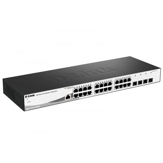 Комутатор D-Link DGS-1210-28/ME 24x1G, 4xSFP (DGS-1210-28/ME)