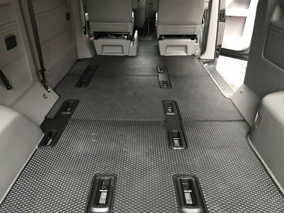 Килимки EVA (повний салон, V1) для Volkswagen T5 2010-2015 рр | Зображення 7